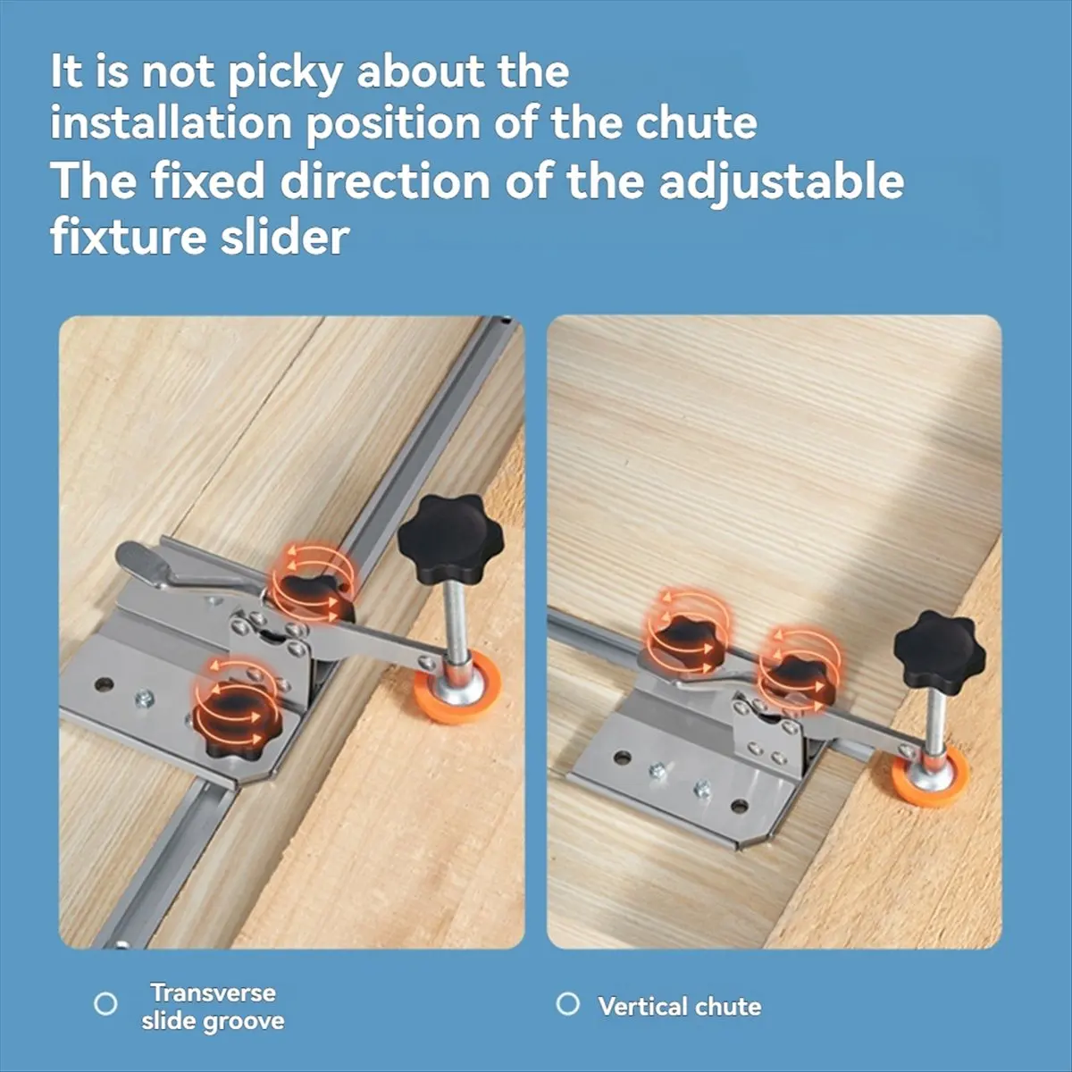 أفضل 2XToggle المشابك النجارة الثقيلة الإفراج السريع المشبك مزلاج دفع سحب القدم منضدة لقط المشابك للنجارة #1