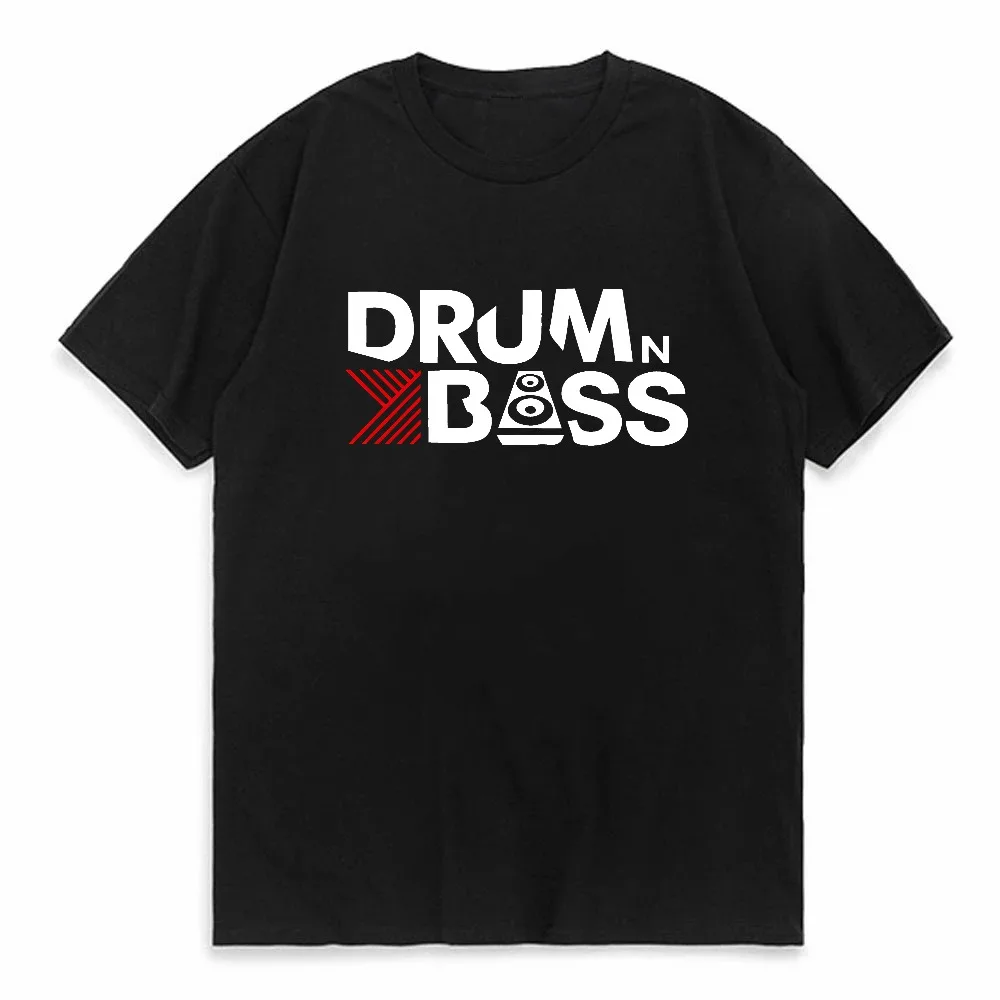 

Drum N Bass Sports T-Shirt Unisex Fashion Casual Round Neck Summer Breathable Short Sleeve Tee