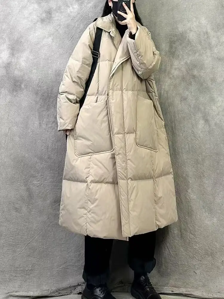 ملابس نسائية قطنية حرارية متوسطة وطويلة، متعددة الاستخدامات كاجوال ومريحة للشتاء #4