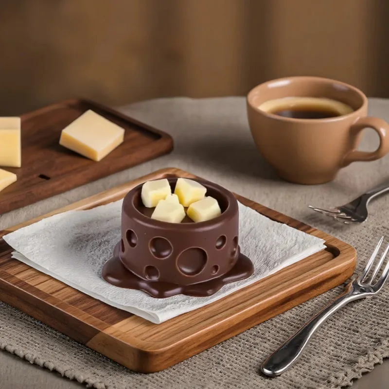 

Chocolate Cheese Pastry Baking Silicone Molds Homemade Mousse Dessert Jelly Pudding Fondant Kitchen Cake Decoration Bakeware