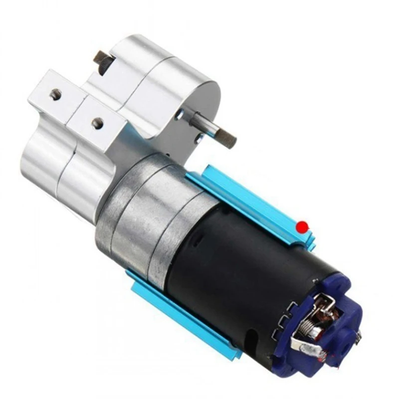 

8X Speed Change Gear Box Metal Gearbox With 370 Brush Motor Anodizing Treatment For Heatsink And Mount Base For WPL 1633