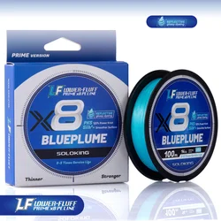 SOLOKING NEW Braided Fishing Line X8 Strands 100m/150m Super Smooth PE Line Multifilament 12lb-40lb Fresh Saltwater Fishing Line