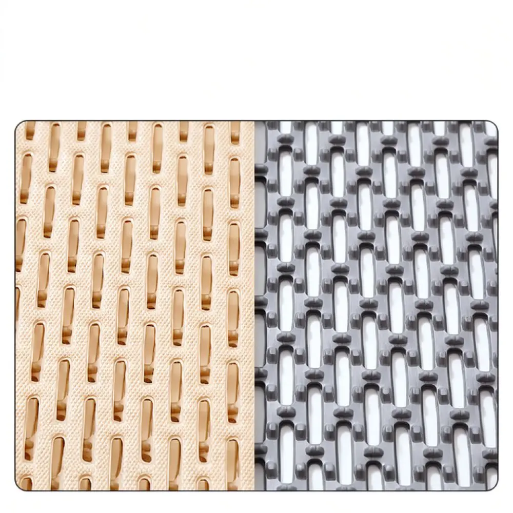 Waterproof PVC Shower Mat Anti Slip Bathroom Rug For QISILOVE Drainage Bathtub Pad Soft Floor Carpet Household Supplies