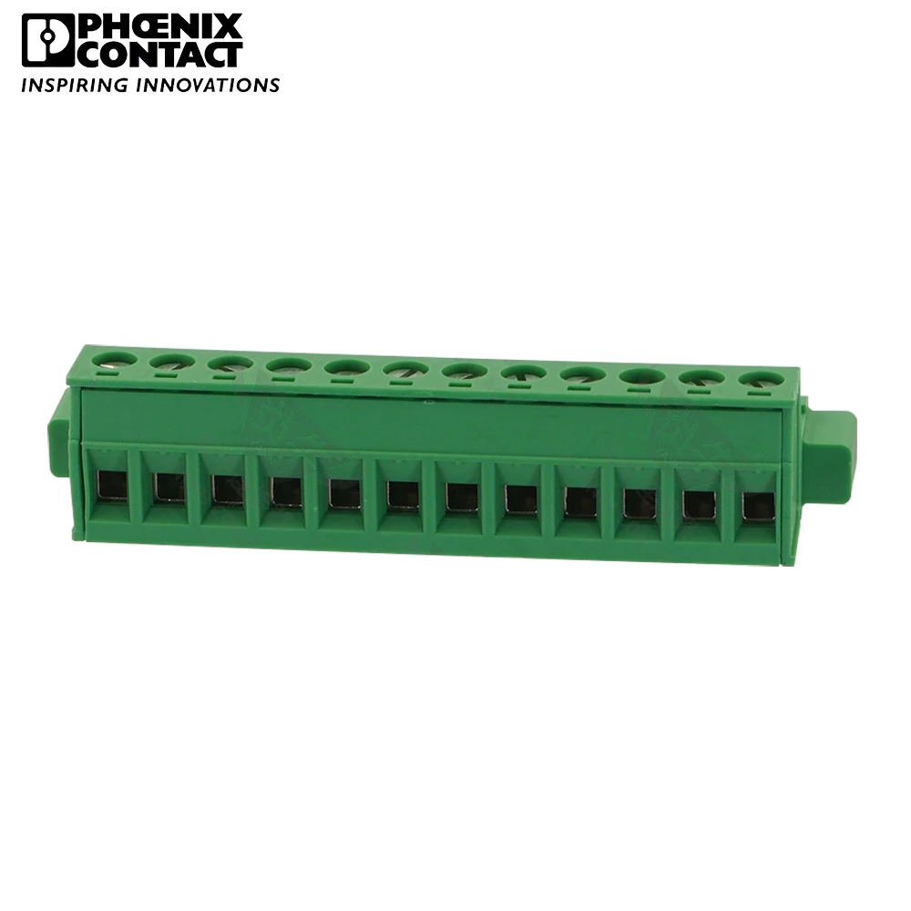 Imagem -04 - Conector Genuíno Original do Contato de Phoenix Bloco Terminal de Encaixe Pluggable do Pwb 12 Pin ic 2.5 Stgf 1825608 12a 320v 5.08 mm