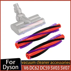 185 mm/225 mm Main Brush Bar Roller Bar for Dyson V6 DC59 DC62 SV03 SV073 Series Vacuum Cleaner Accessories Free Shipping