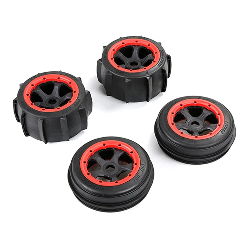 อัพเกรดใหม่ 4 ชิ้นด้านหน้าด้านหลังทราย Paddles Desert ล้อยางสําหรับ 1/5 HPI ROVAN ROFUN KM BAJA 5B Rc รถอะไหล่