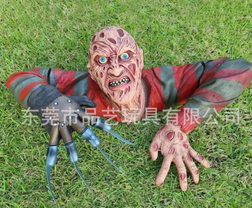 Tomb Walker Anime Figure Nightmare Freddy Krueger Figures Pvc Statue Figurine Model Doll Collection Room Decoration Desk Model