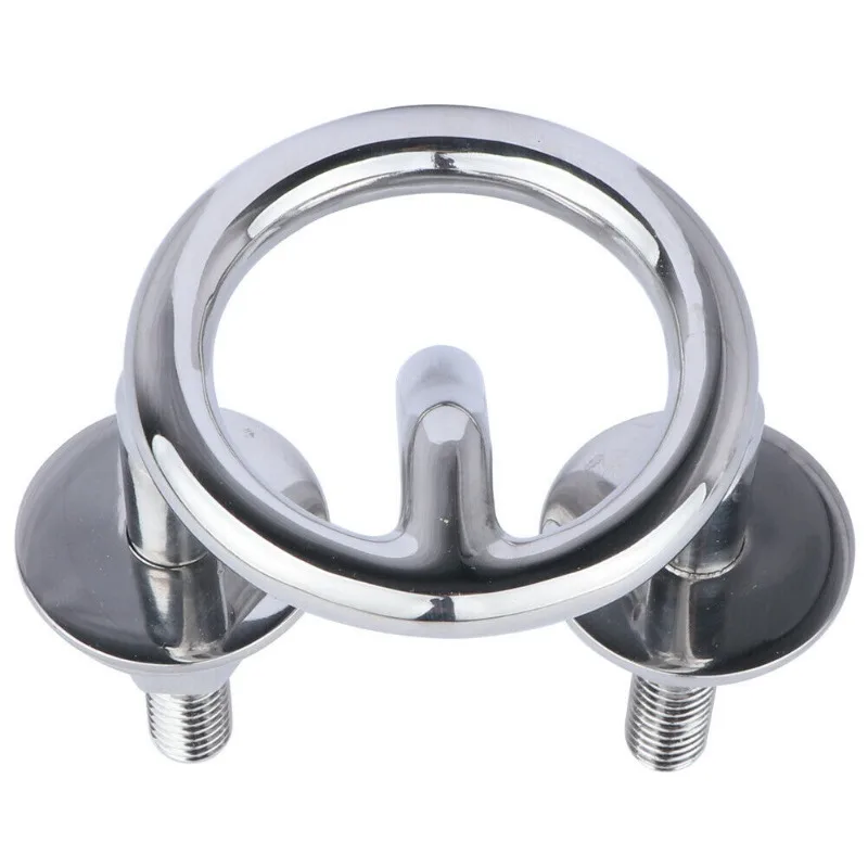 Water Skiing Ring Traction 316 Stainless Steel Paddling Ring Yacht Marine Hardware Stainless Steel