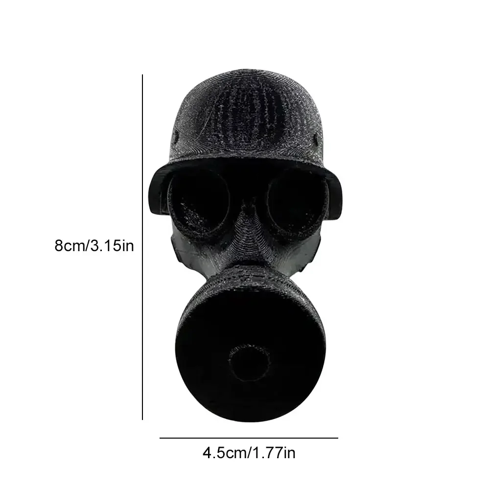 1/2PCS 3D Printing Gas Mask Beer Bottle Topper Reusable Novelty Air-Tight Cap for Liquor Preservation & Dustproofing ﻿ view 6