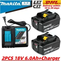 💯original Makita 18V battery🔋6.0Ah 18650 Battery 🔥For Makita BL1830 BL1830B BL1840 BL1840B BL1850 BL1850B Power Tools Battery