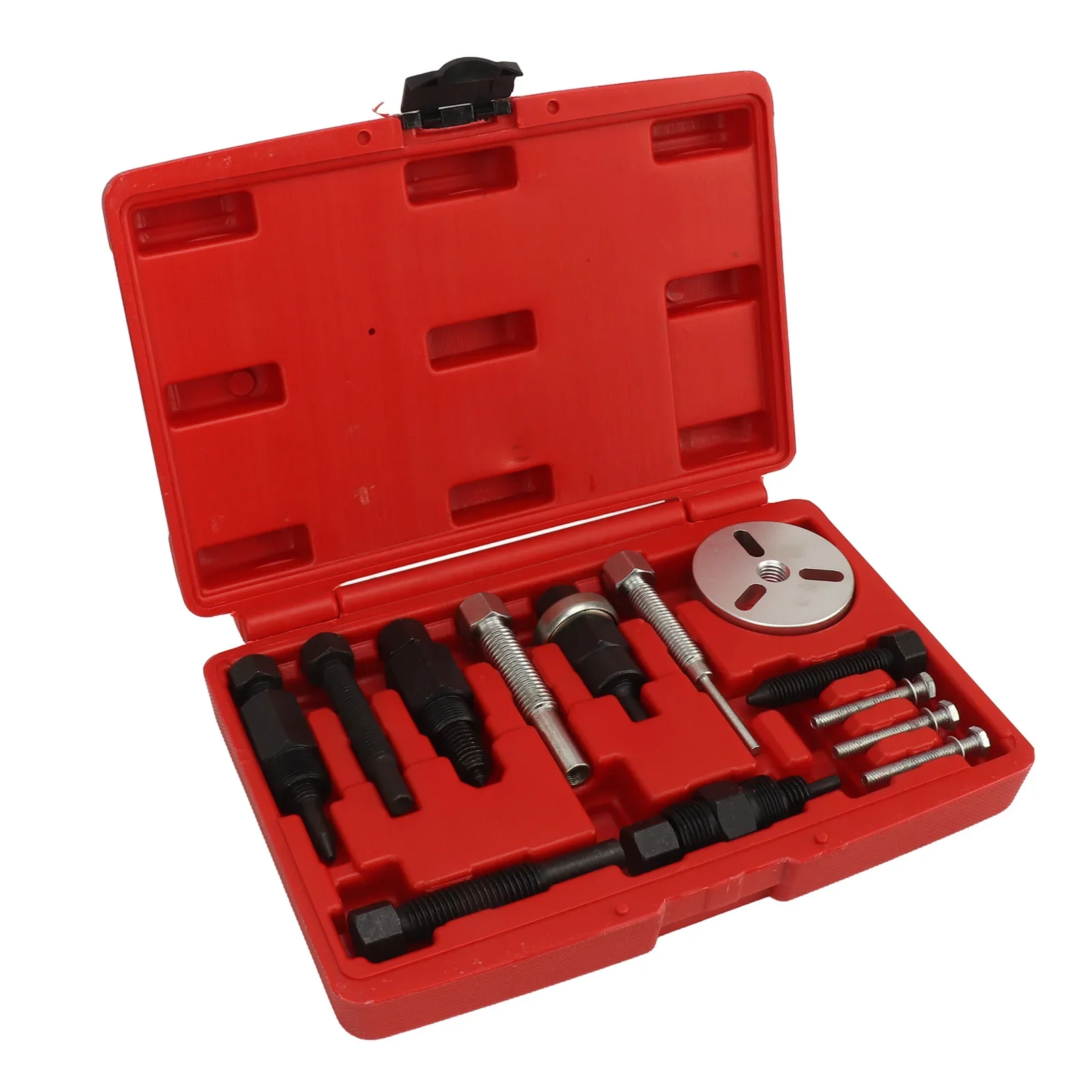 

13PCS Carbon Steel Clutch Hub Puller & Installer Kit for Car AC Compressor Efficient Portable Auto Tool