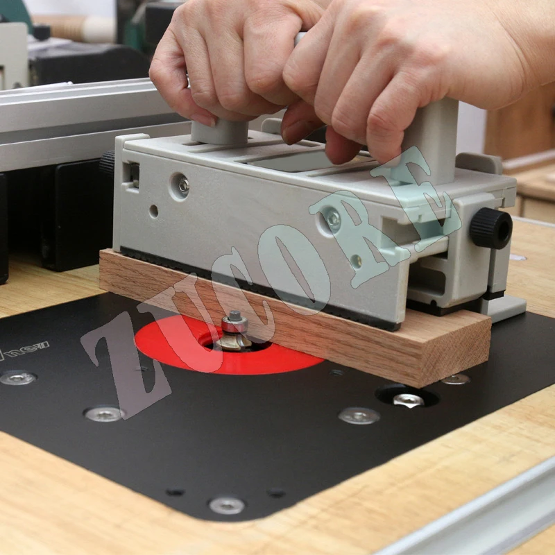 Деревообработка 3D безопасная нажимная ручка перевернутая настольная пила гравировальный станок ленточная пила нажимное правило антирежущая настольная пила «сделай сам» нажимное правило