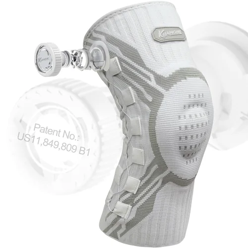 Imagen 2 del producto Rodillera Inteligente Kuangmi – Perilla Ajustable para un Ajuste Personalizado, Alivio para Artritis y Menisco, Estabilidad Articular para Deportes y Uso Diario
