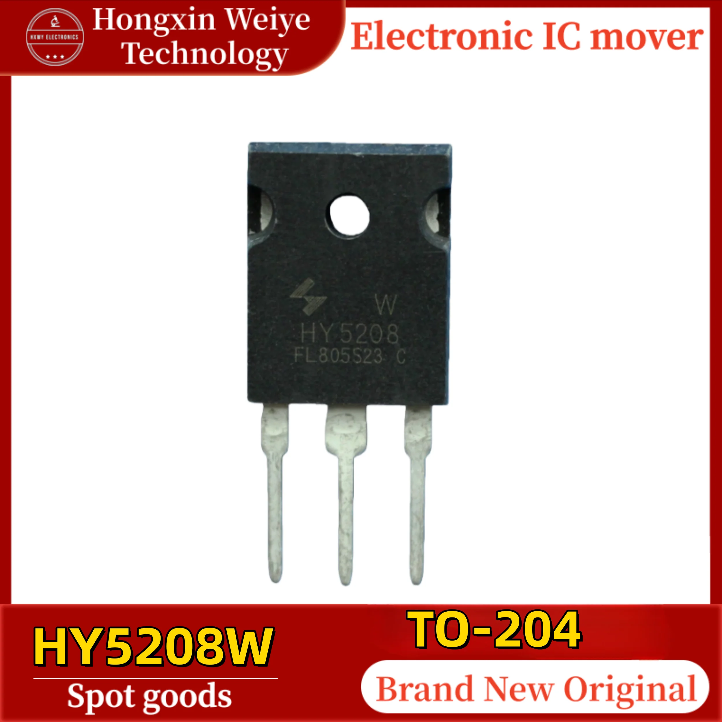 

(10/50 pieces) HY5208W TO-247 HY5208 80V 320A 1.7mΩ 416W MOSFET Power Transistor IC 100% Original In Stock Fast Shipping