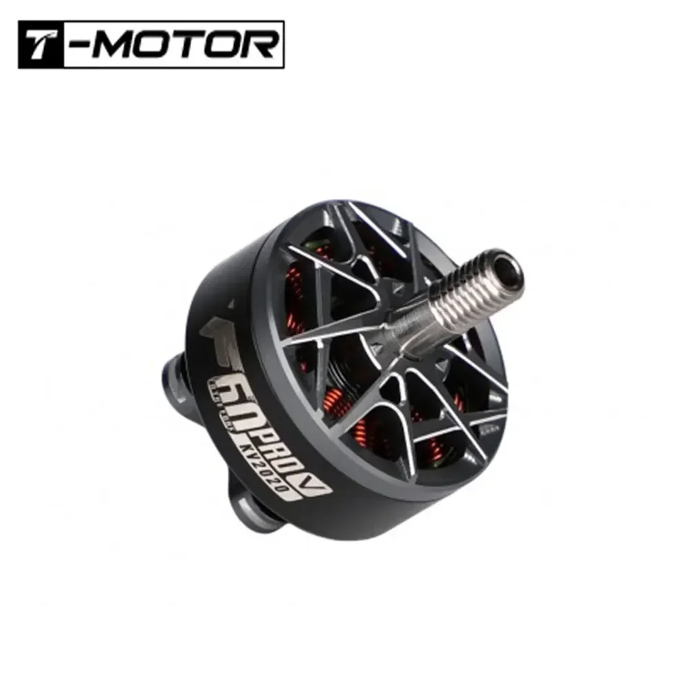 T-Motor F60 PRO V 1750/1950/2020/2550KV Brushless Motor - 4mm Titanium Shaft for 5-6S FPV Racing & Freestyle Drones