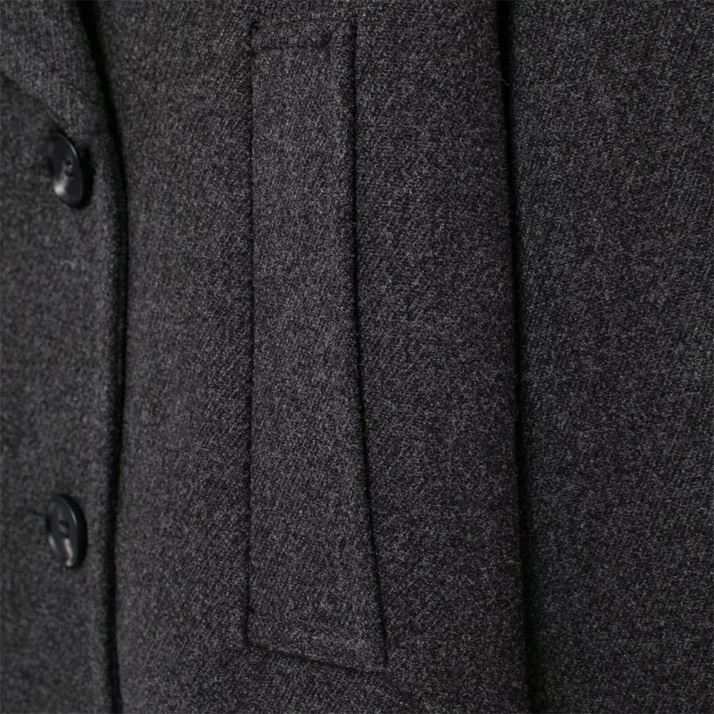 Manteau court mélangé à Double boutonnage pour femme, nouveau produit décontracté, mode et polyvalent, automne/hiver 2024