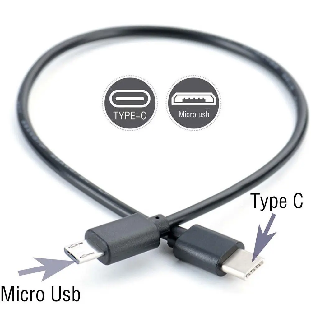 Keyboard Connector Smartphones USB Type-C Adapter Charger Cord OTG Cable Data Wire