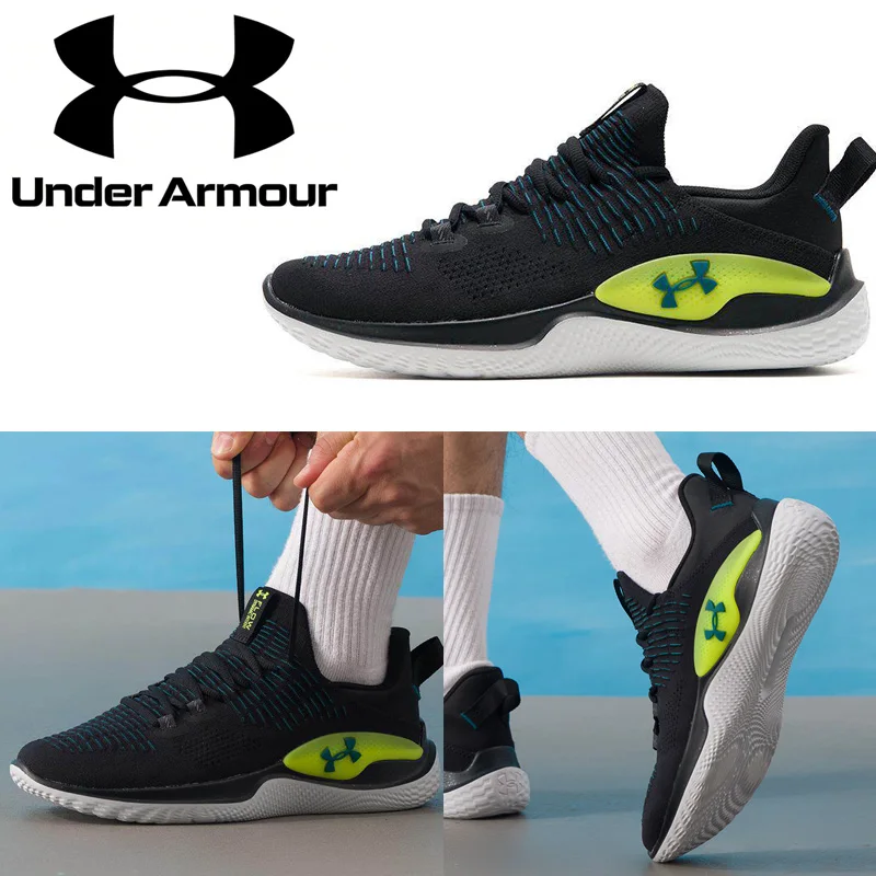 Мужские спортивные тренировочные кроссовки Under Armour 3027177-002 UA IntelliKnit, дышащие, с амортизацией