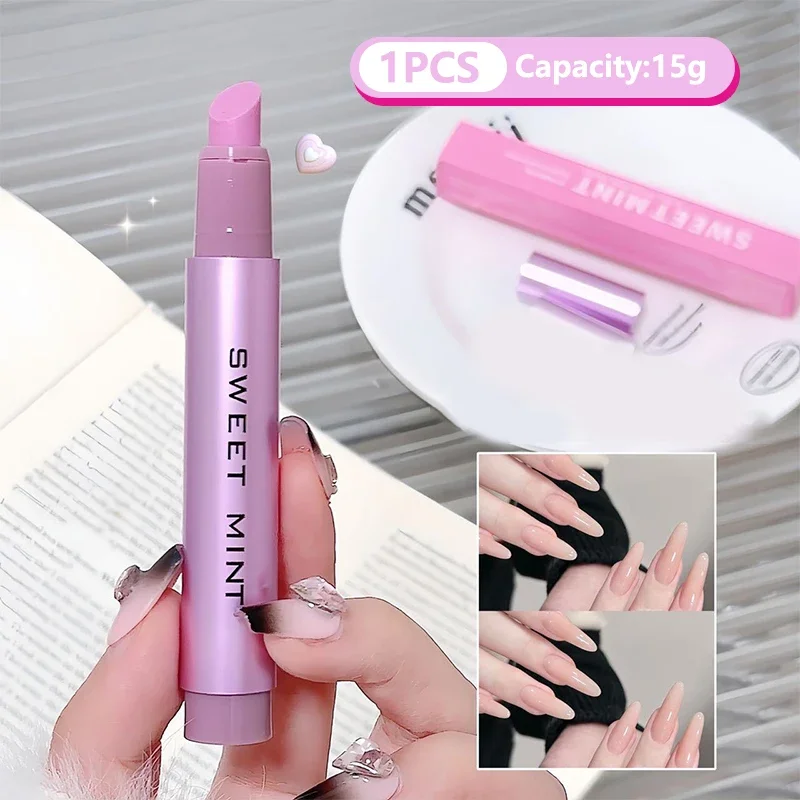 3In1 Ceramic Nail Cuticle Oil Brighten Moisturizing Nail Cuticle Remover Pen Nourishing Nail Care Essence Pen Repair Nail Damage