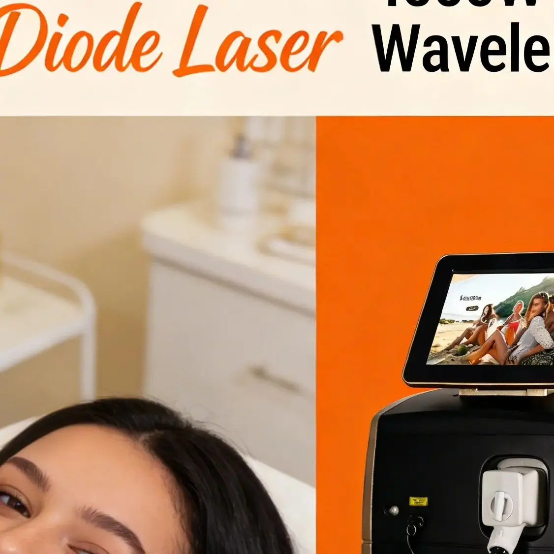 

Лазерный диодный аппарат для эпиляции и омоложения кожи 4 длины волны (808 нм, 755 нм, 1064 нм, 940 нм) Ice Platinum, 6000 Вт, модель 2026