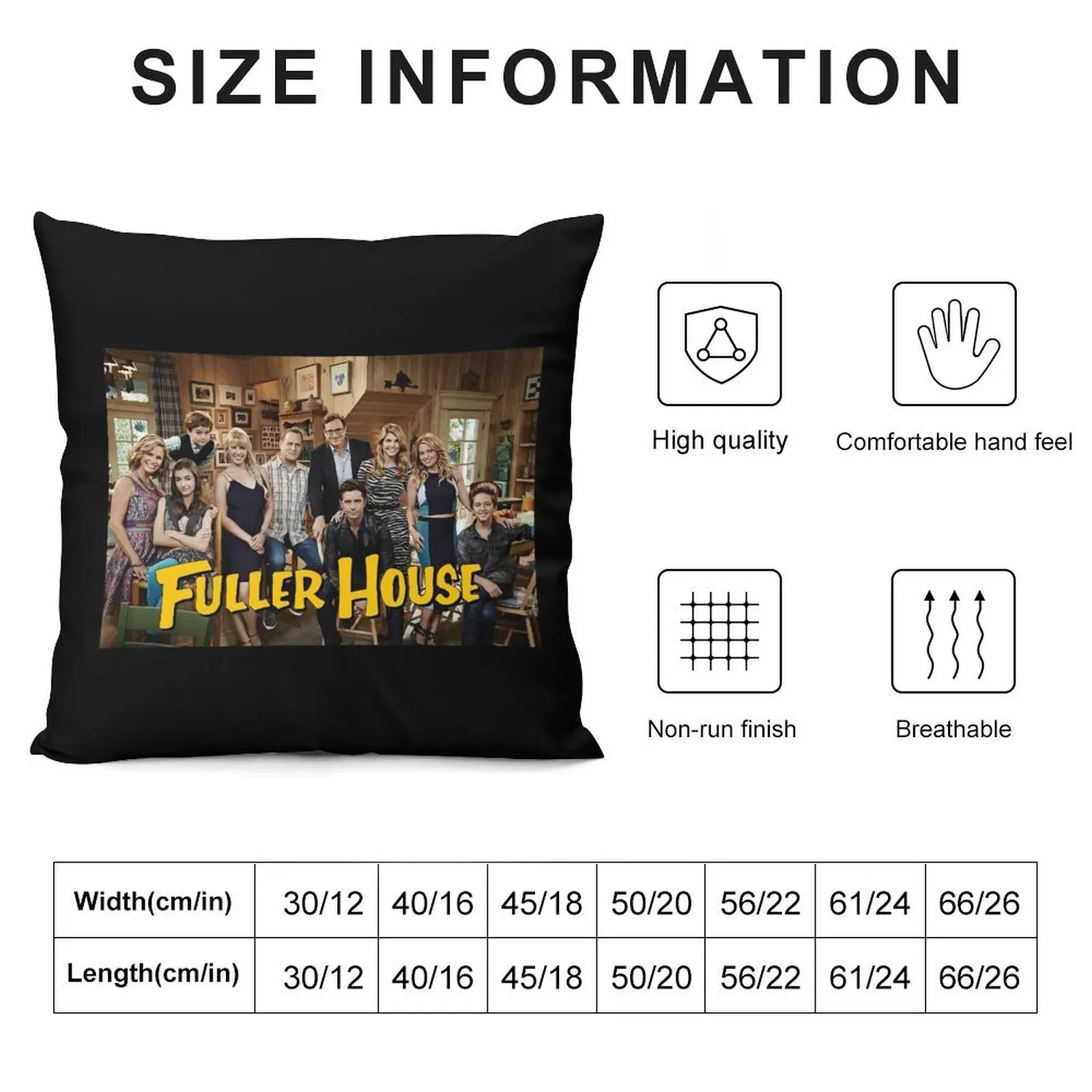 Fuller House Cast Merch Throw Pillow Christmas Pillow Covers Couch Pillows Cushion Covers For Living Room pillow