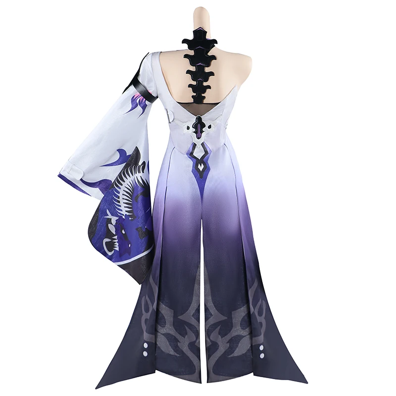 Acheron Cosplay Costume Game Honkai Star Rail Huang Quan Cosplay Dress Outfits Wig Halloween Event RolePlay Suit Party Prop