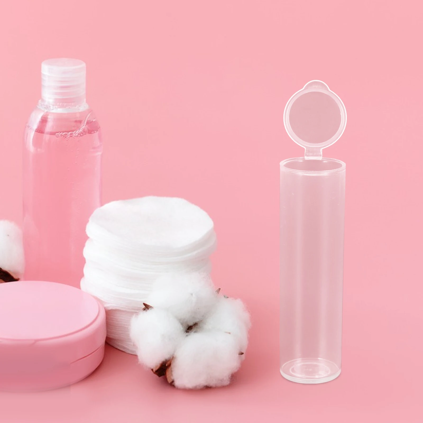 

10PCS Wet Wipes Packaging Bucket Plastic Tubes Cleaning Storage Containers Jars Portable Travel Case Dispenser Home Use