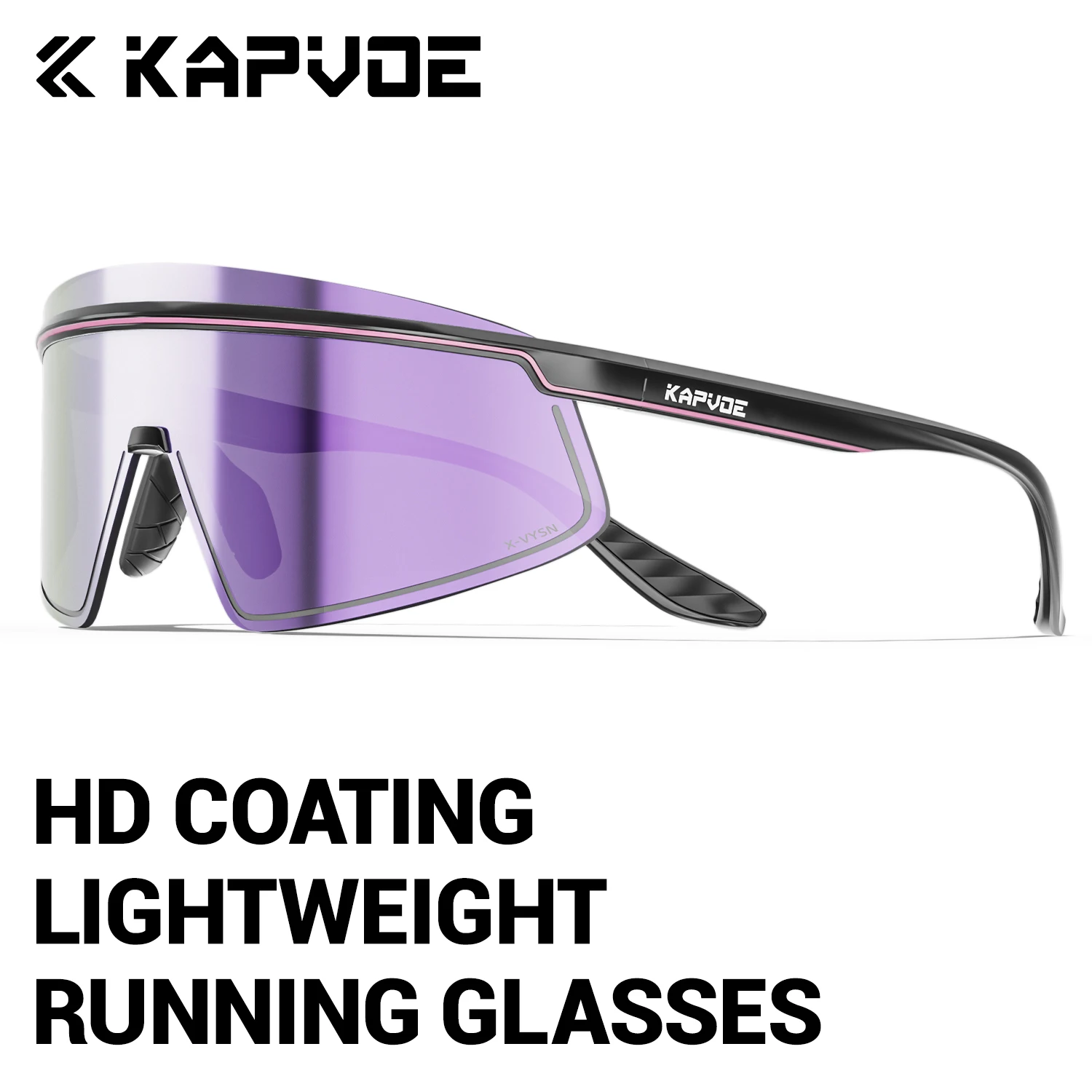 

KAPVOE популярные велосипедные фотохромные очки для отдыха на открытом воздухе, модные солнцезащитные очки для спорта, бега, пешего туризма, защитные очки