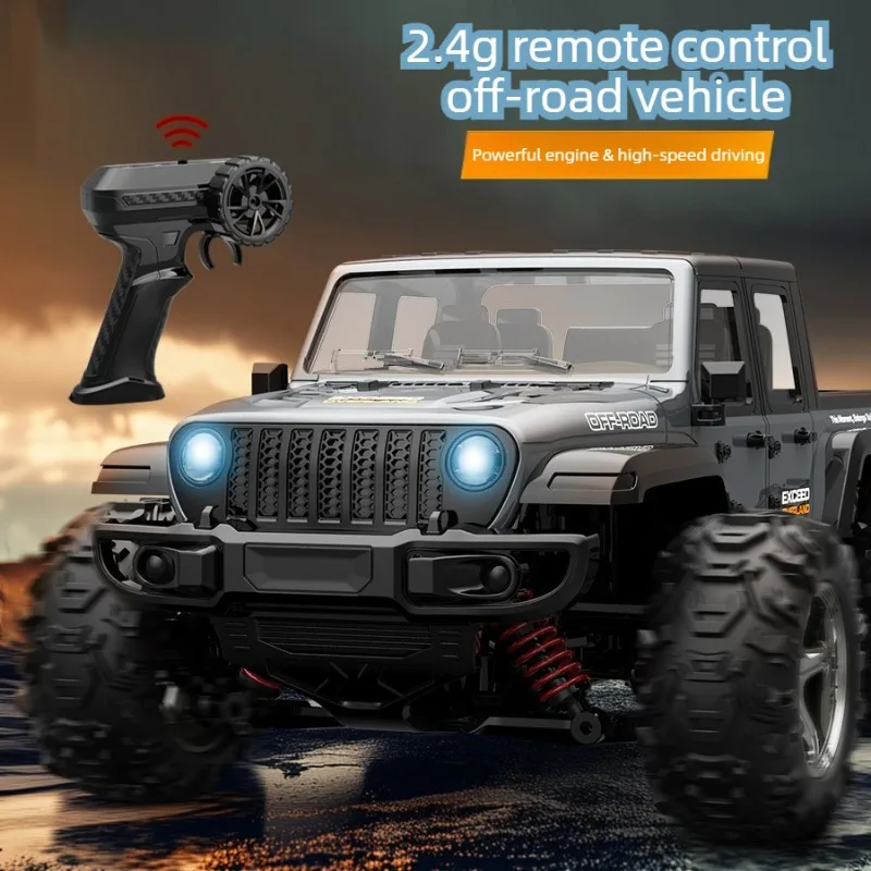 2.4GHz Off Road Auto telecomandata per bambini RC Auto giocattolo con batteria ricaricabile Assorbimento degli urti Arrampicata RC 4WD Auto Ragazzi regalo