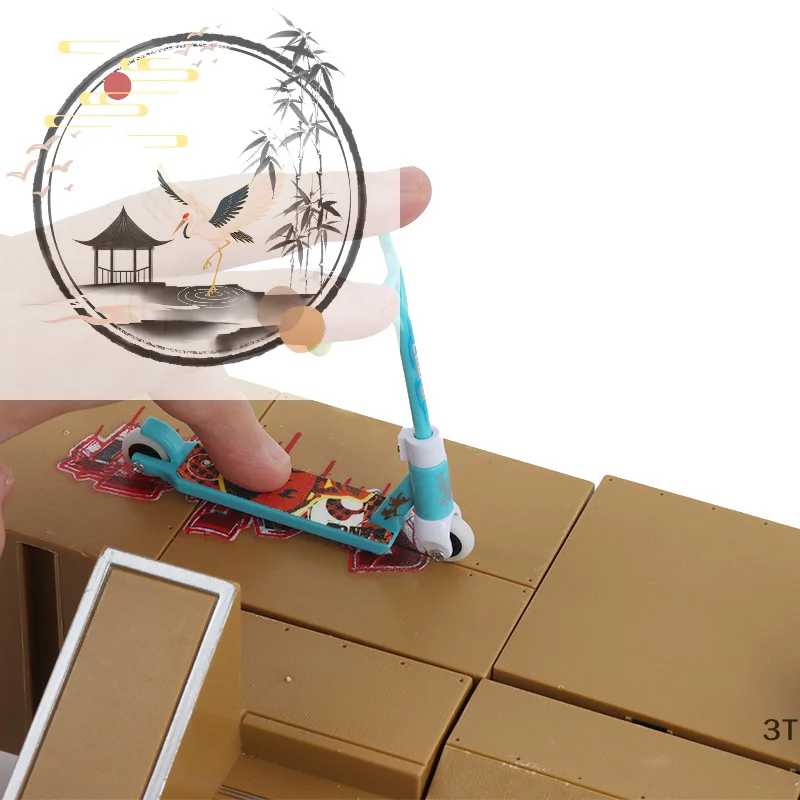 Random Color Finger Skateboards Finger scooter Fingertip Bikes Fingerboard Toys