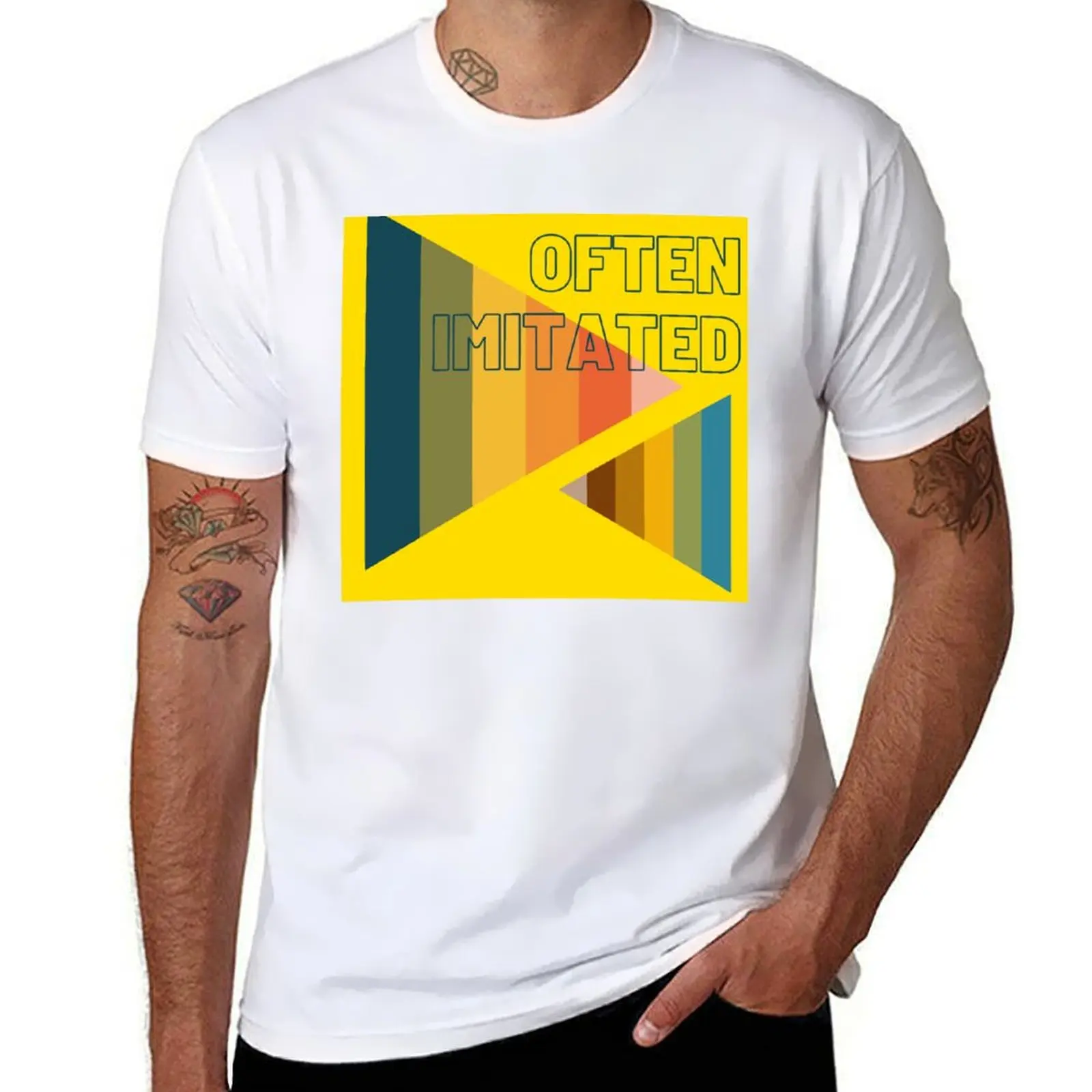 

Often Imitated T-Shirt t shirt man cotton essential t shirt T-Shirt