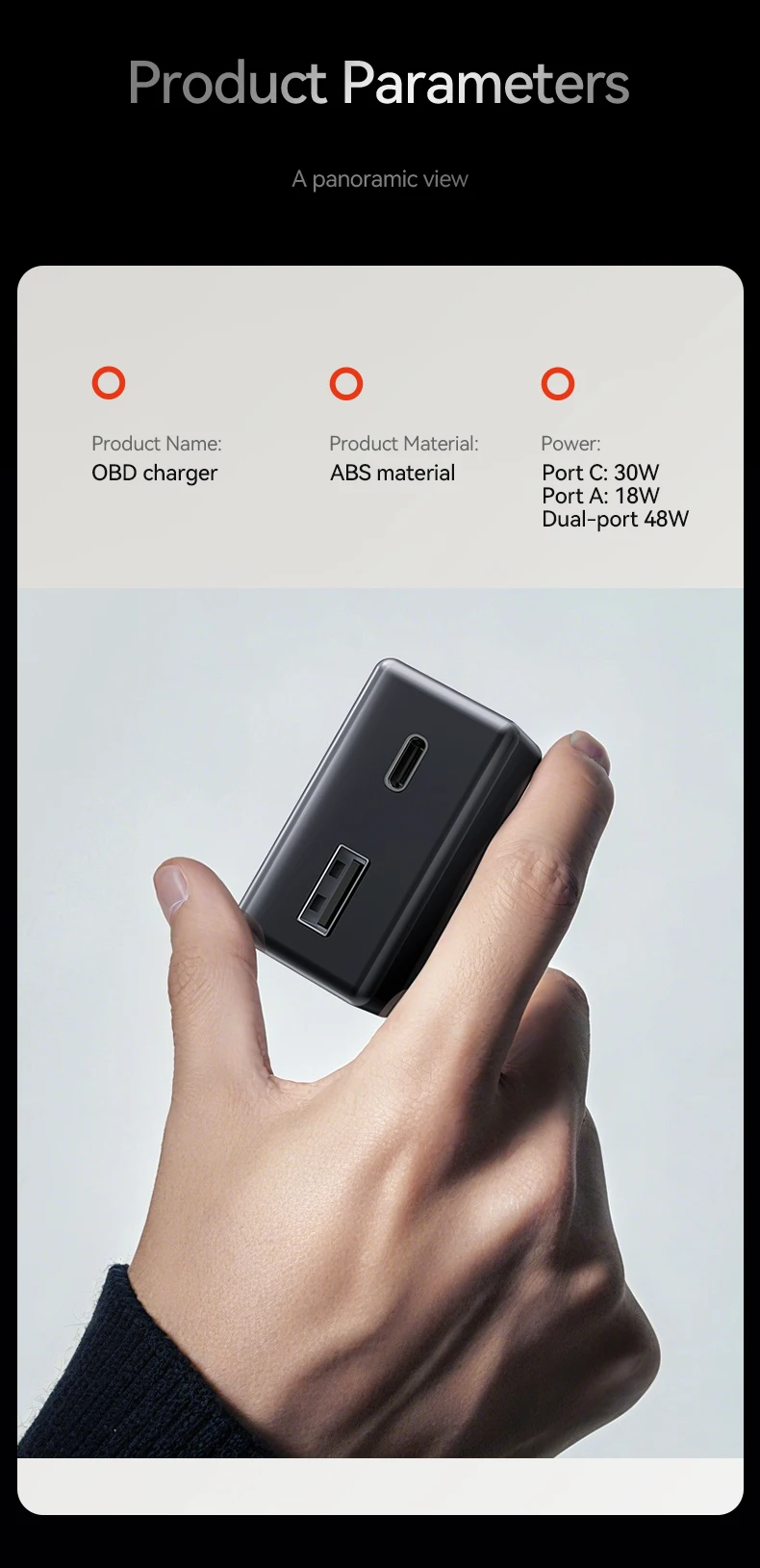 YZ Für Tesla Model 3/Y/YL/X/S Highland Juniper OBD-Adapter Ladeadapter für Tesla-Fahrzeuge OBD2-Splitter Ladeadapter Zubehör – Detail 17