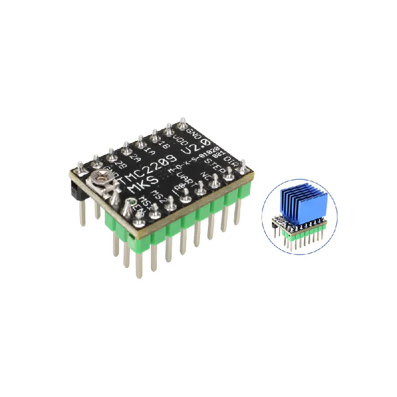 

TMC2209 Stepper Motor Driver Module - Silent TMC2208 Alternative, Replace A4988 for 3D Printer Parts, 2225 Compatible