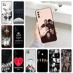 Soft Phone Cases For Samsung Galaxy A34 a54 A50 A70 A03 S A40 A30 A20 A10 E A01 A02 A04 Backstreet Boys BSB Black Matte Cover