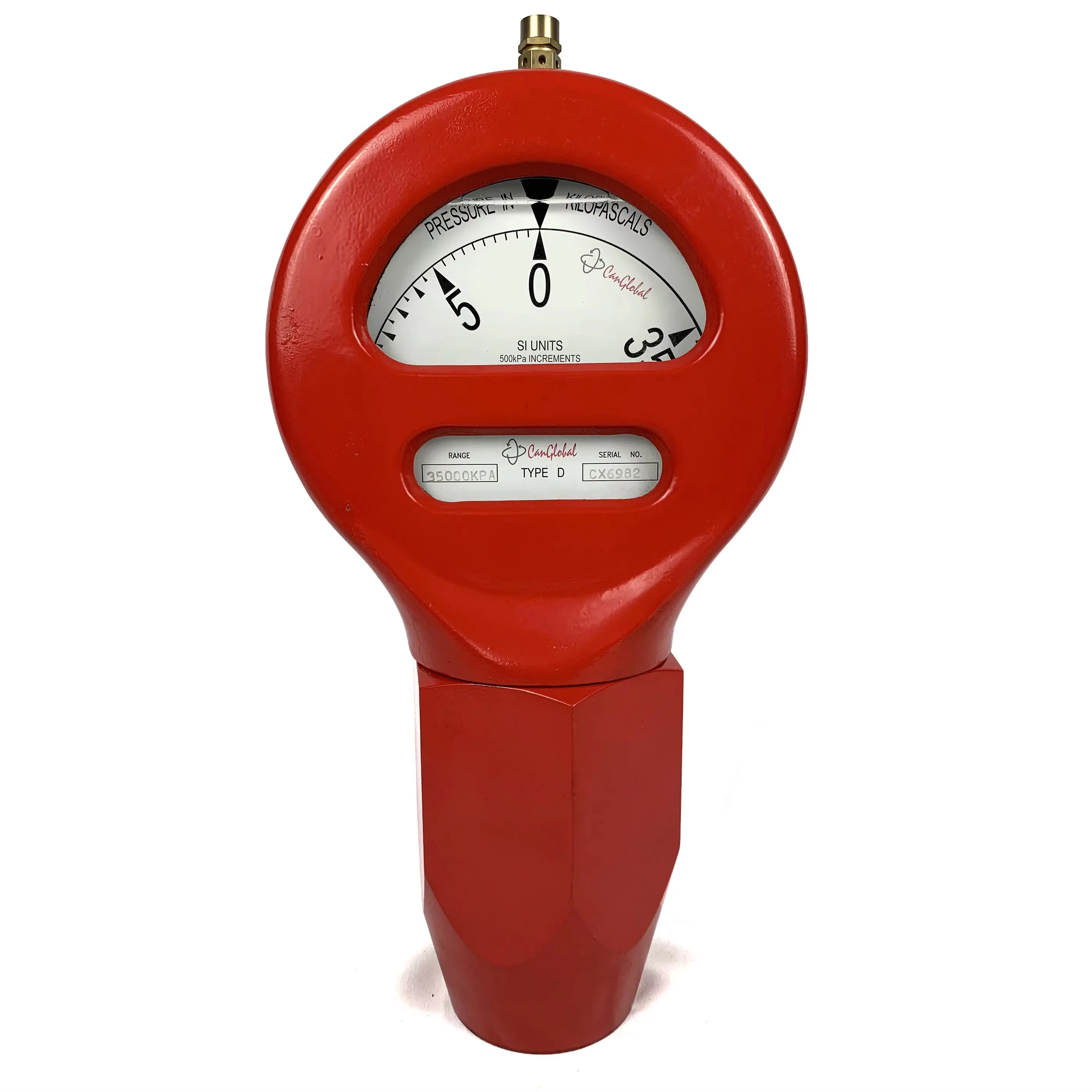 Mud Pumps Pressure Gauge, High Quality Vibration-proof Pressure Gauge,  TYPE-D Capacities up to 6000PSI