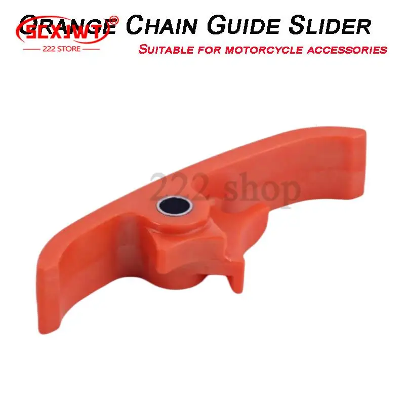 Suitable flat fork orange chain guide slider rubber block fixing screw set