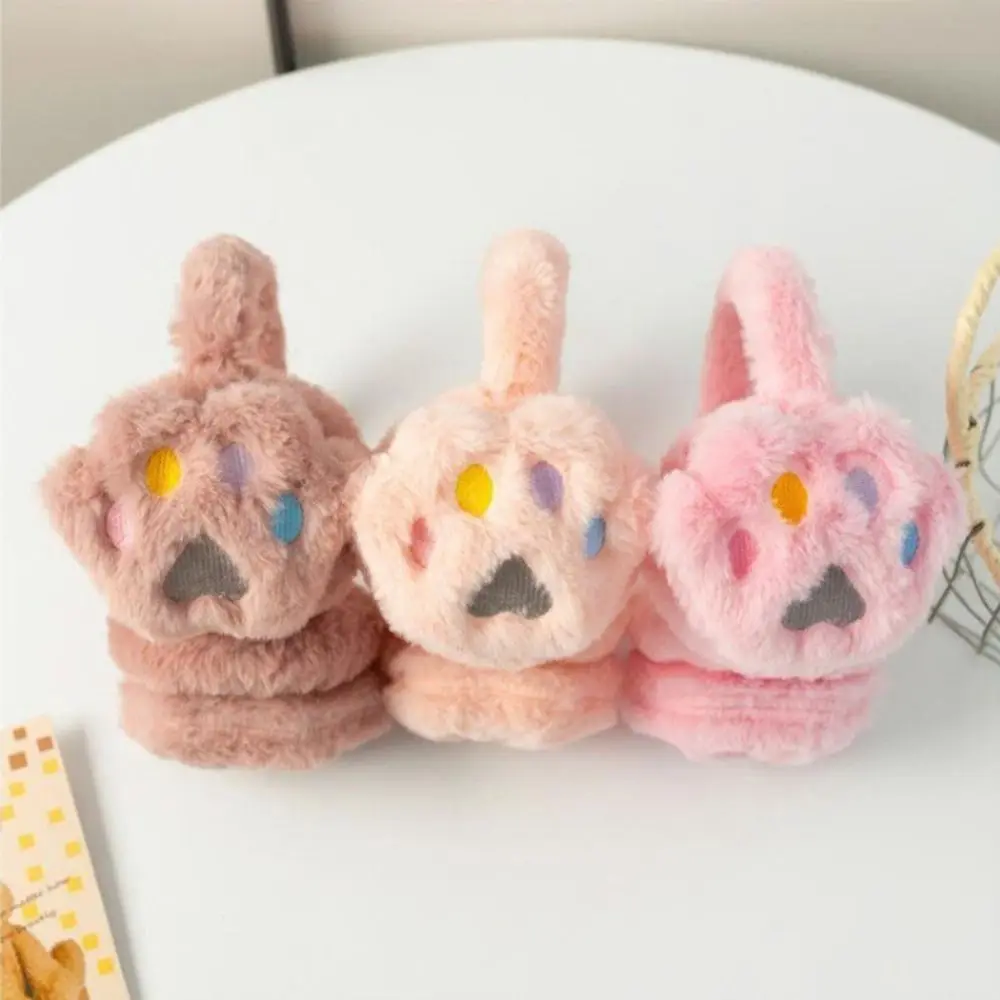 الشتاء الدافئة لينة غطاء للأذنين حماية الأذن سميكة رقيق غطاء للأذنين التجمد الكرتون باو فو الفراء الأذن يفشل