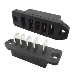 1Set 5Pin Battery Connector Power Plug Battery Connector Bicycle Discharge Connector Electric High Current Plug Accessories
