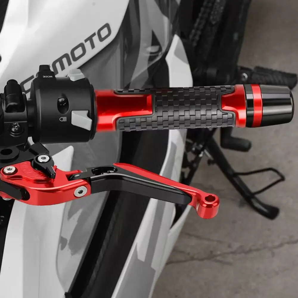 Adjustable Brake Clutch Levers Handlebar grips Ends For HONDA VFR750 VFR750F VFR 750 FH FV 1986-1998 1997 1996 1995 Motorcycle 