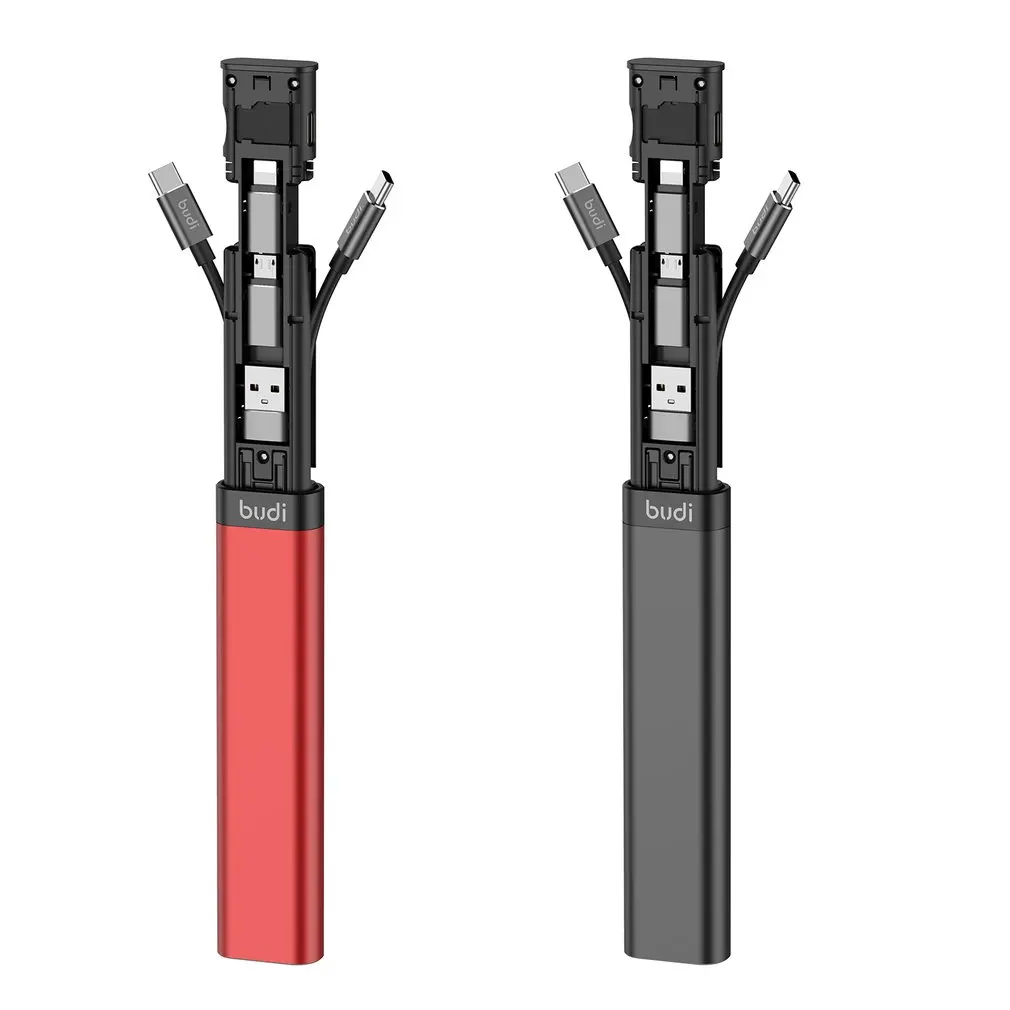 

9 In 1 Multi-function Smart Cable Stick USB Card Storage Adapter Data Cable Storage Box SIM KIT TF Card Reader For IPhone Xiaomi