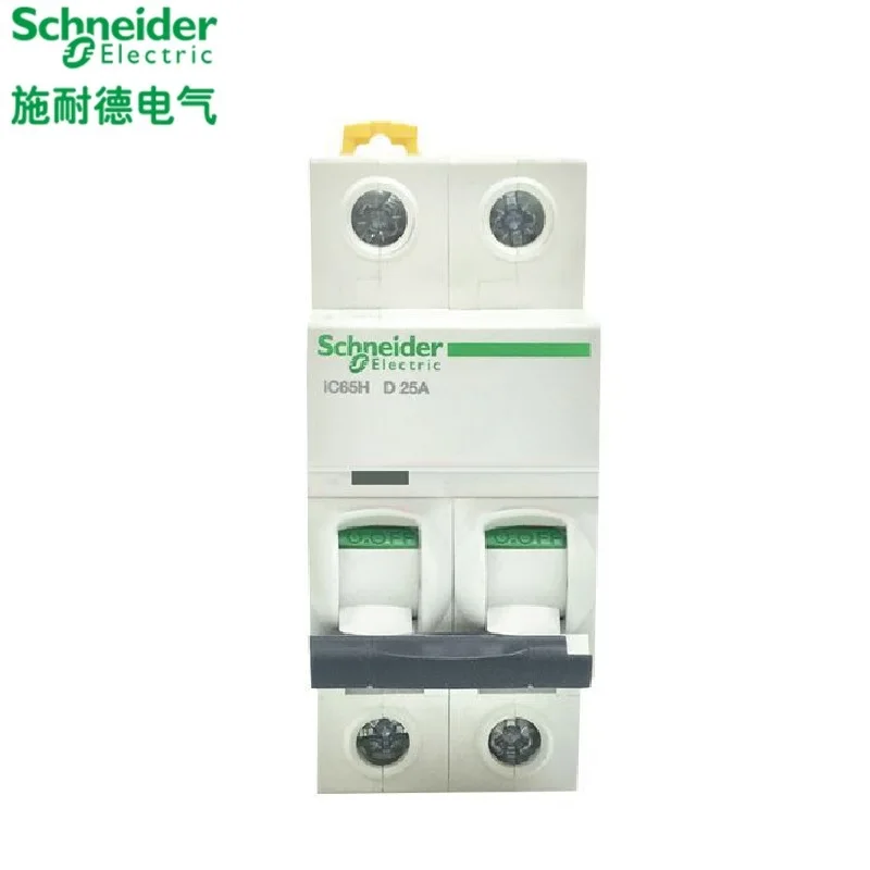 Schneider electric Mini Circuit Breaker iC65H 2p  D type  1A - 63A  10kA  MCB A9F29201-A9F29263