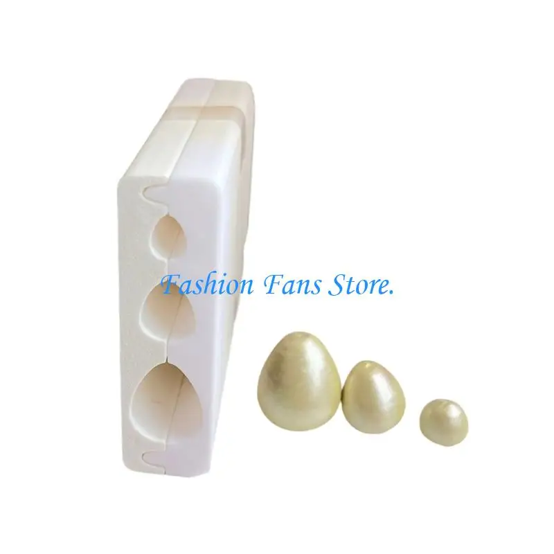 Polymer Clay Bead Roller Mould Creates Round Shaped Beads Includes 3 Size for Jewelry Crafting