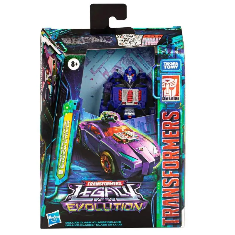 TransDevices-Figurines d'action Cyberverse, jouets de luxe, Compleine Evolution, Ticks, Shadow, Striker, Strongarm, Insecticon, Bombshell