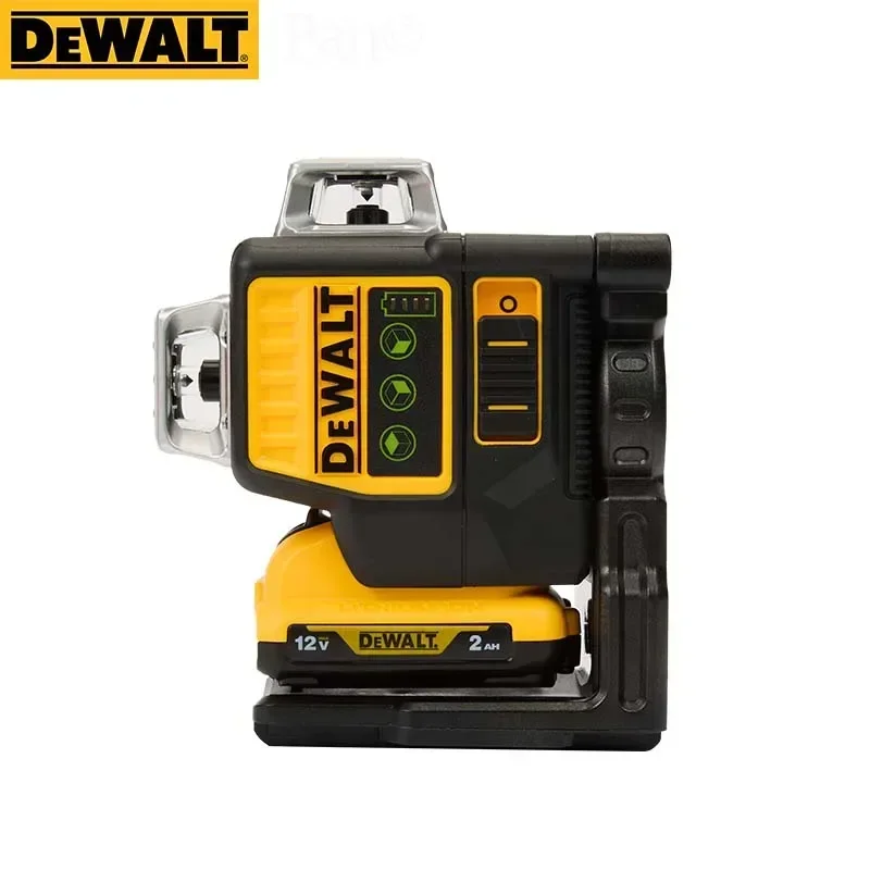 Dewalt New DW089LG Green Light 12-line Tools 360 Degree 12V Lithium Battery Rotating Self-leveling Vertical Super Beam Building