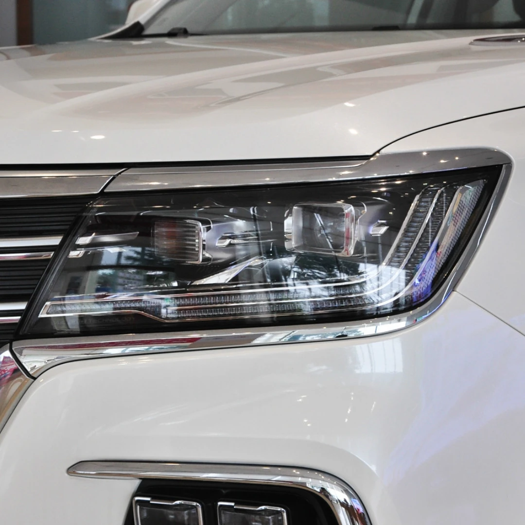 

Для Roewe RX8 2018 2019, автомобильные аксессуары, фары, лампы, стекло, прозрачное, с защитой от УФ-лучей и старения
