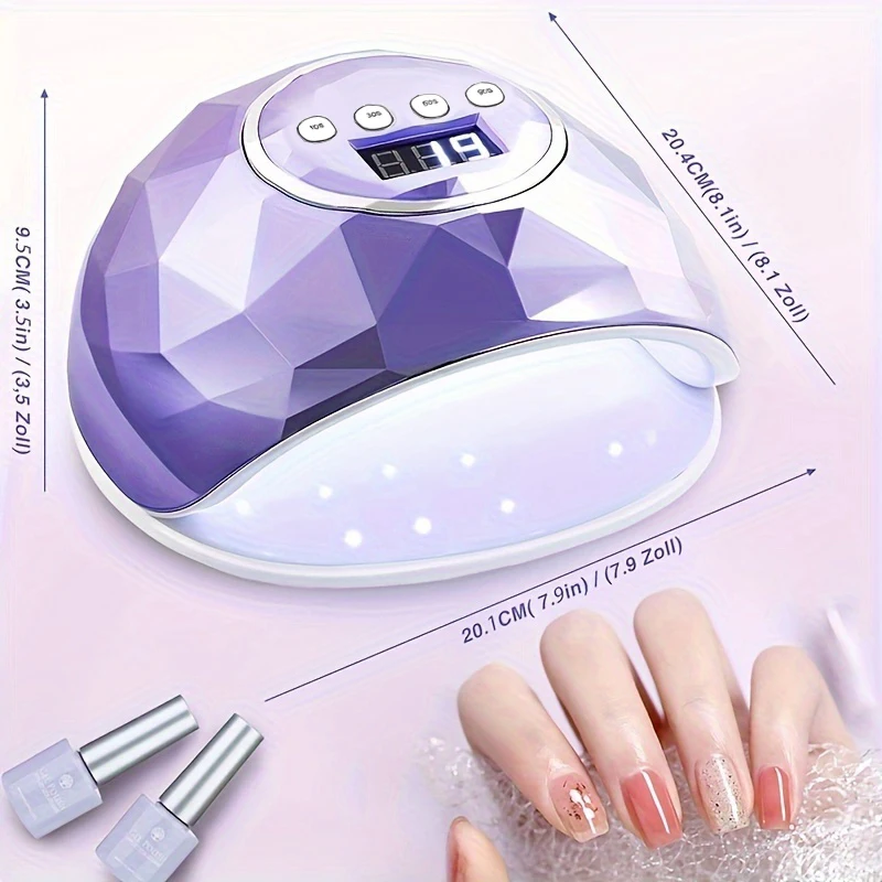 UV LED Nail Drying Lamp 86W Nail Lamp 39LEDS Gel Polish Dryer Professional Manicure Lamp With Smart Sensor Manicure Tools