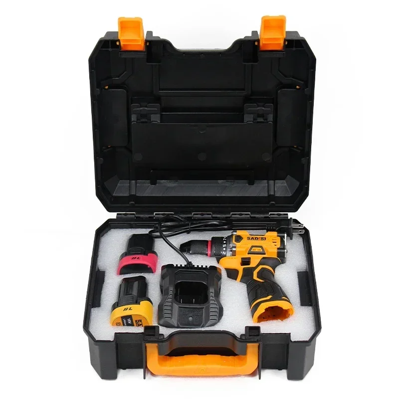 

NEW SADIS Electric Screwdriver Drill with Li-ion Baterry Cordless Power Drill Kit Tools High Quality Drill Machine