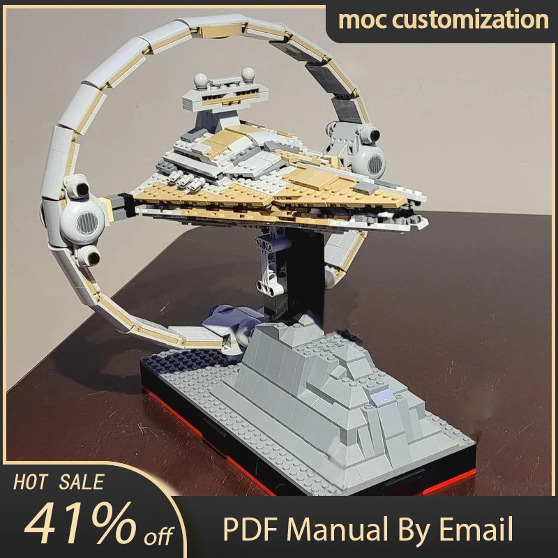 

1110pcs Moc Star Battle Eye of Zion and Chimera Star Destroyer Building Blocks Creative Assembly Bricks Toys Kids Christmas Gift