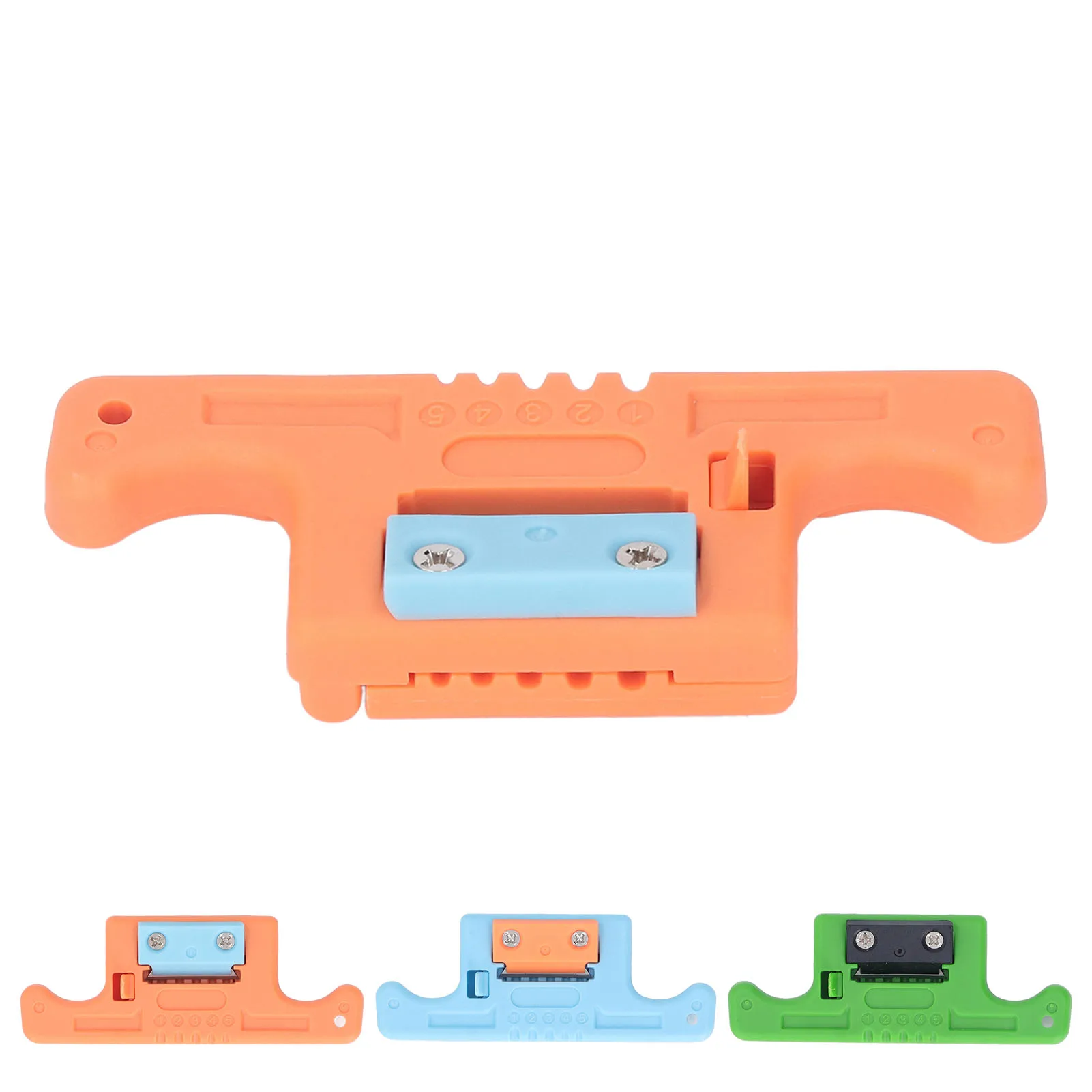 Descascador óptico de 5 fios, descascador de cabo de fita longitudinal 1.9-3.0mm, ferramenta de emenda de cabo, descascador óptico