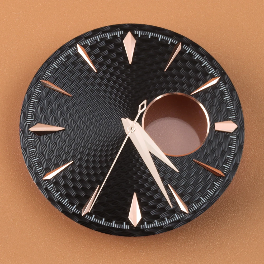 35mm No Logo Dial Hand Suitable For Cocktail Case NH38 Movement High Quality Dial Stainless Steel Watch Modification Accessories